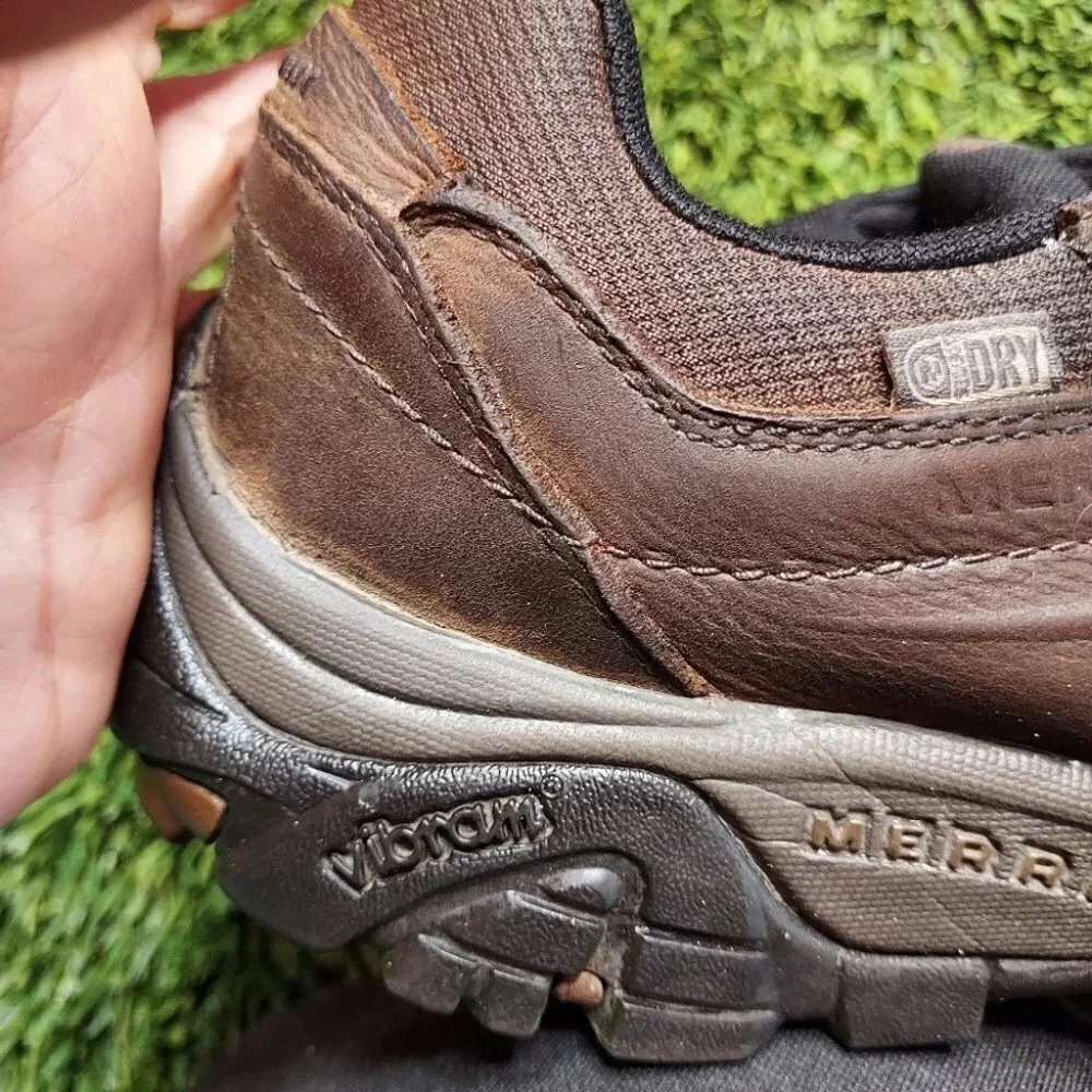 Merrell Mens Shoe Size 12 Brown - Picture 2 of 9